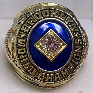 1955 Brooklyn Dodgers Championship “ Roy Campanella” Custom Ring
